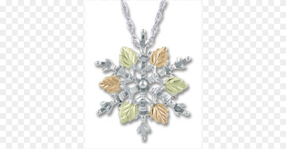 Gold Amp Silver Snowflake Pendant Necklaces Gold By Landstroms, Accessories, Necklace, Jewelry, Lamp Png