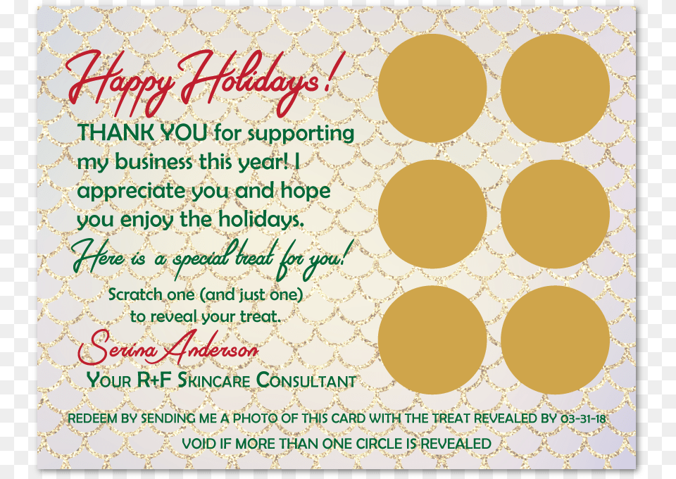Gold Amp White Scallop Scratcher Gift Card Gift Card, Advertisement, Poster, Envelope, Greeting Card Free Png