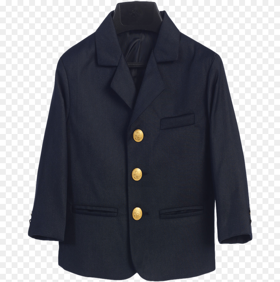 Gold Anchor Button, Blazer, Clothing, Coat, Jacket Free Png Download