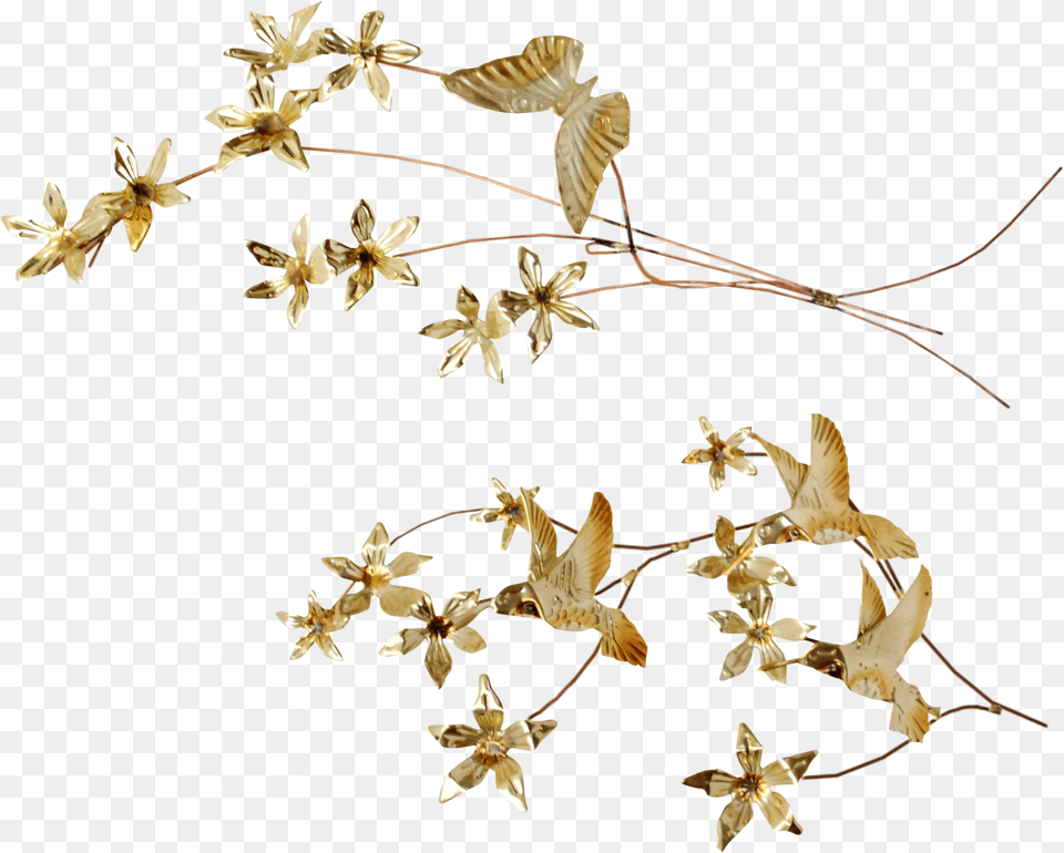 Gold And Copper Wall Lily Family, Flower, Leaf, Plant, Accessories Free Png Download