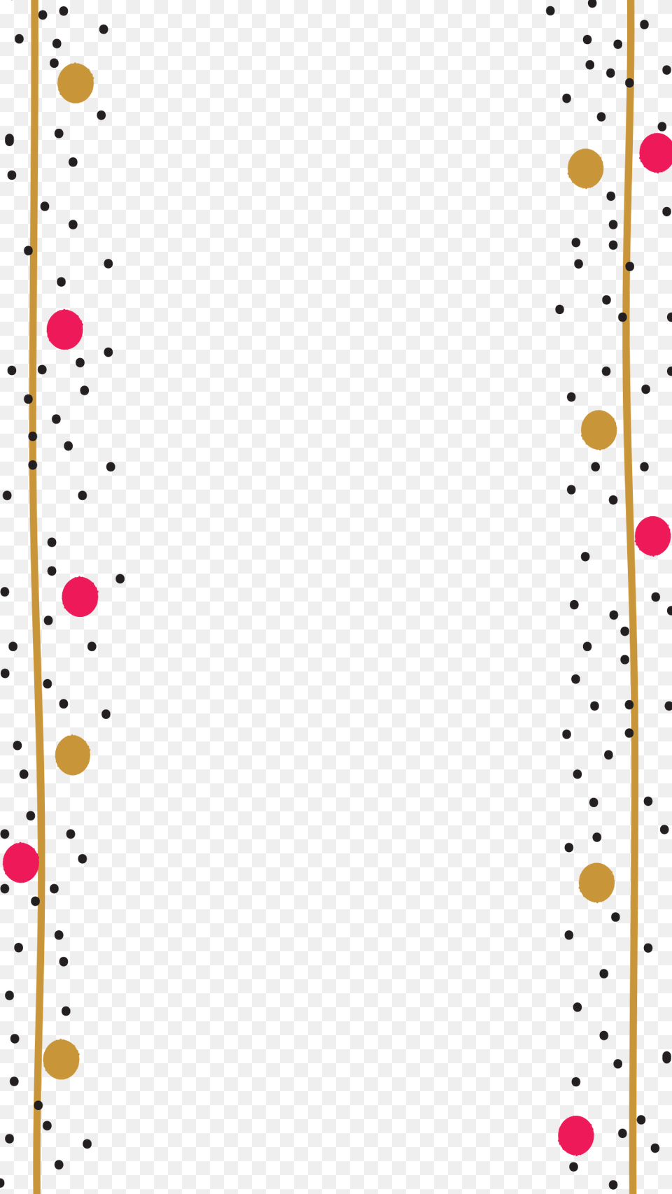 Gold And Pink Confetti Circle, Paper, Nature, Outdoors, Snow Png