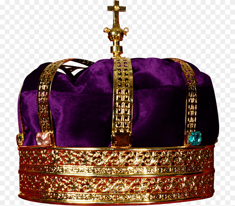 Gold And Purple Kings Crown Kings Crown, Accessories, Jewelry, Treasure, Bride Png Image