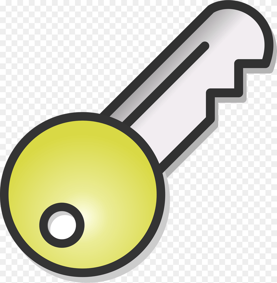 Gold And Silver Round Head Key Clipart, Device, Grass, Lawn, Lawn Mower Free Png Download