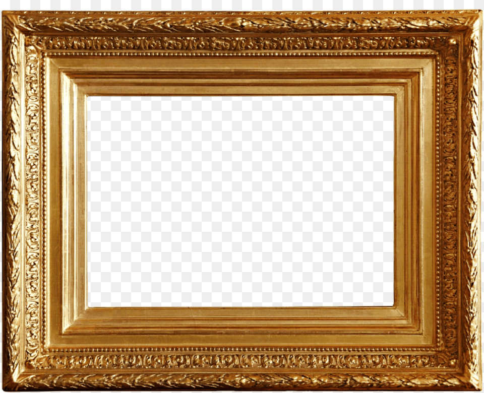 Gold Antique Frame, Photo Frame Png