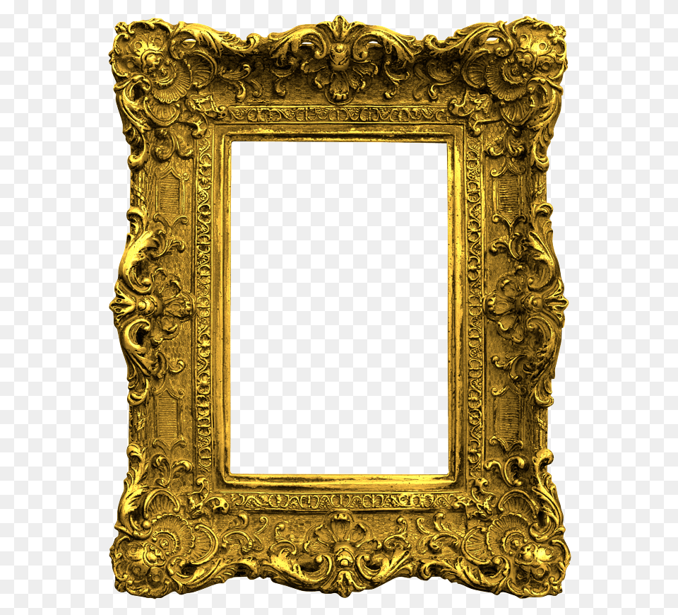 Gold Antique Frames Clipart, Photography Png