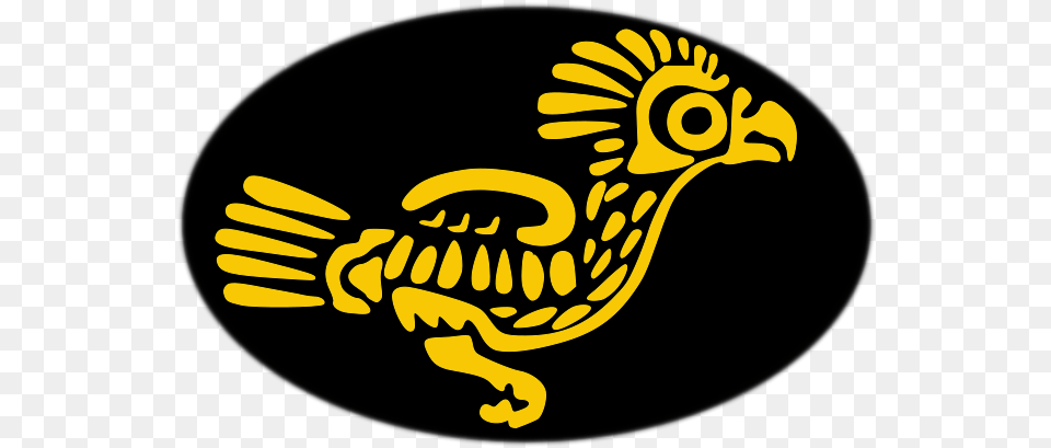 Gold Aztec Bird Svg Clip Art For Emblem, Animal Free Transparent Png
