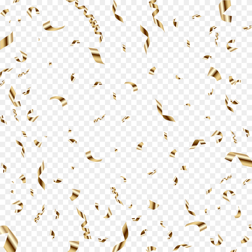 Gold Balloon Sequin Birthday Confetti Photography Clipart Background Confetti, Paper, Texture Free Transparent Png