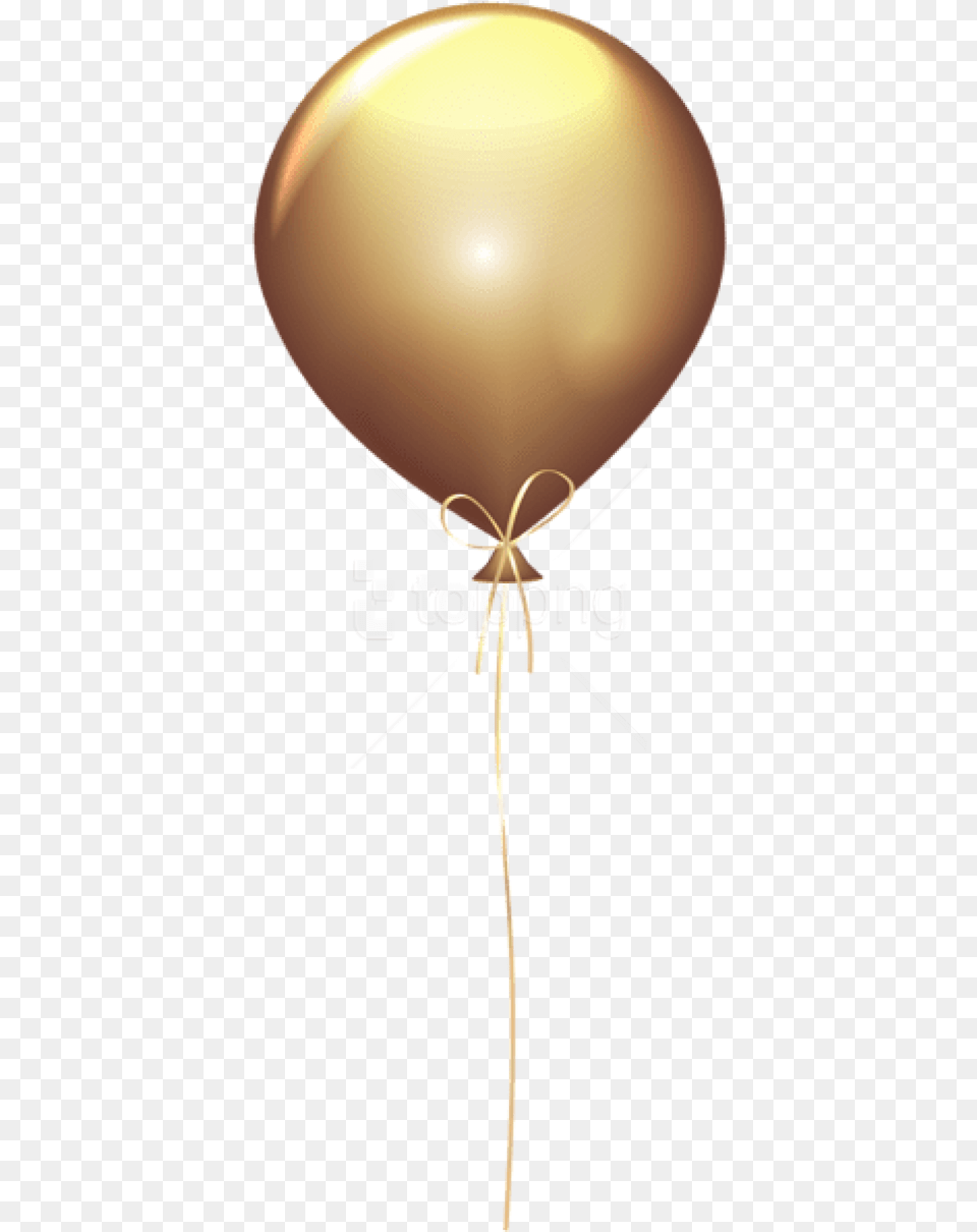 Gold Balloon Background Golden Balloon, Lamp Free Transparent Png