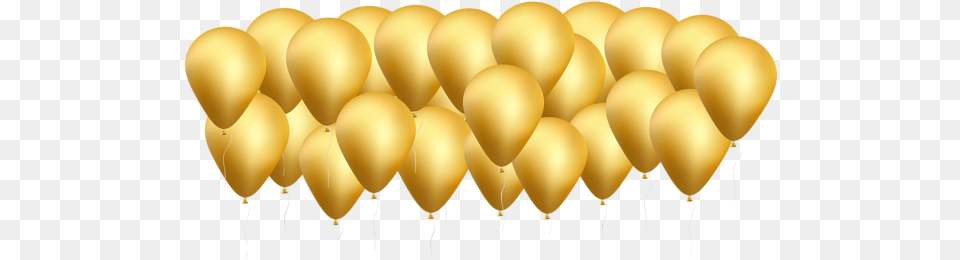 Gold Balloonsclipartimage Optique Of Denver Gold Balloons Banner, Balloon Free Transparent Png