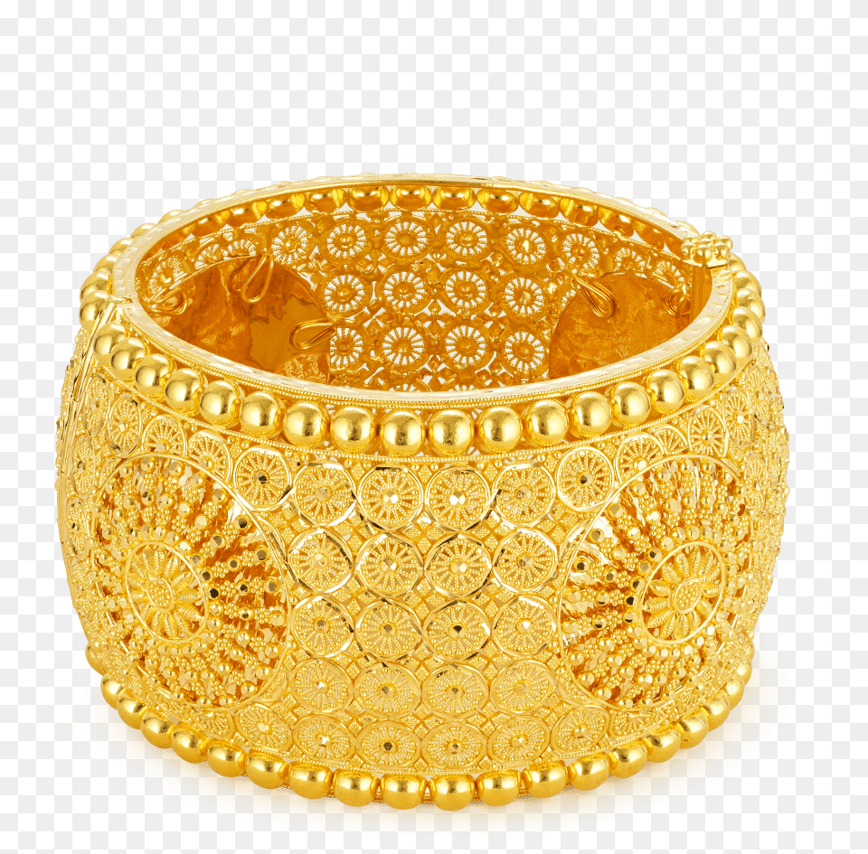 Gold Bangle Kada Cuff Bangles Gold Design Indian, Accessories, Jewelry, Ornament, Cake Free Transparent Png
