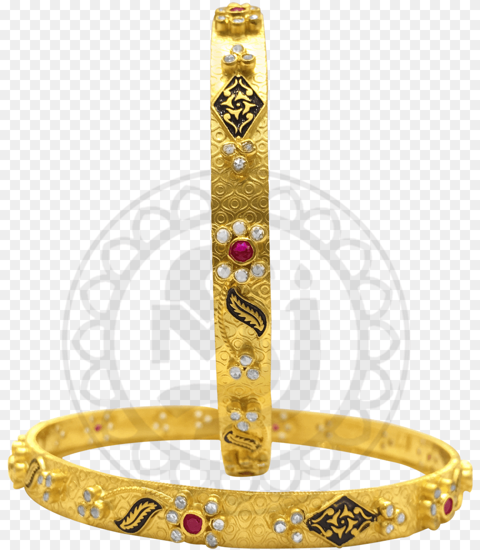 Gold Bangles Diamond, Accessories, Jewelry, Ornament Free Png Download