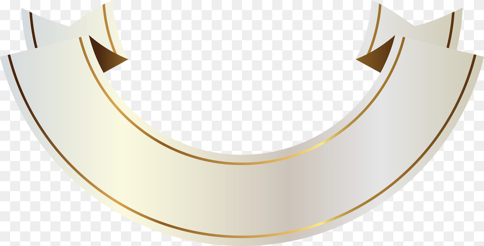 Gold Banner Ribbon Banner High Quality Images Banners White And Gold Banner Free Png Download