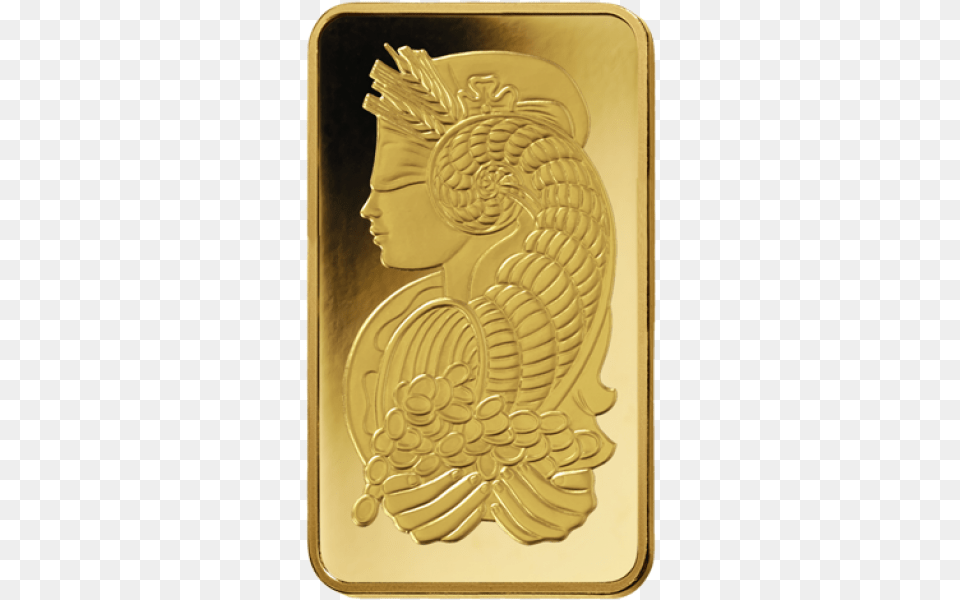 Gold Bar 1oz 10 Oz Pamp Suisse Platinum Bar, Bronze Free Transparent Png