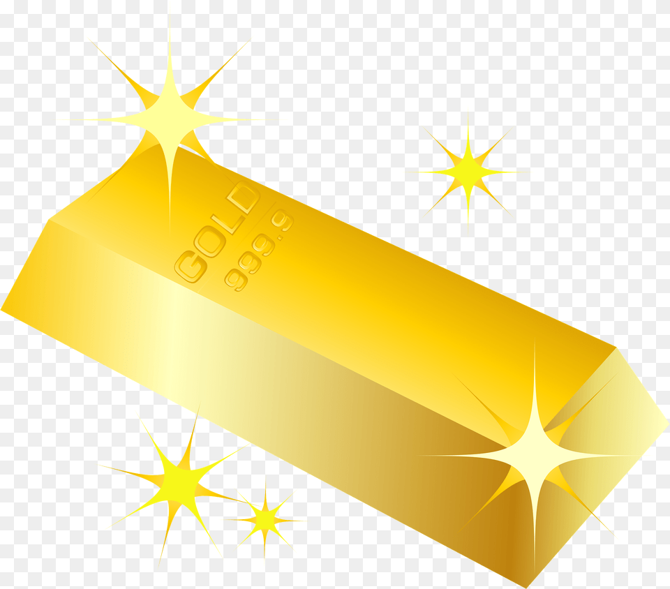 Gold Bar Clipart Png Image