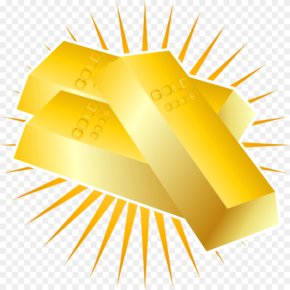 Gold Bar Clipart, Text Free Png