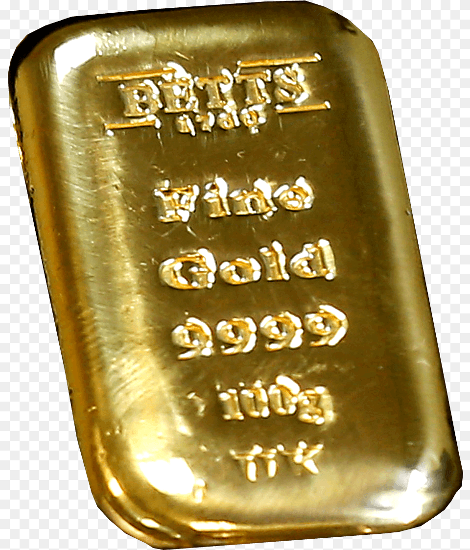 Gold Bar Solid Png Image