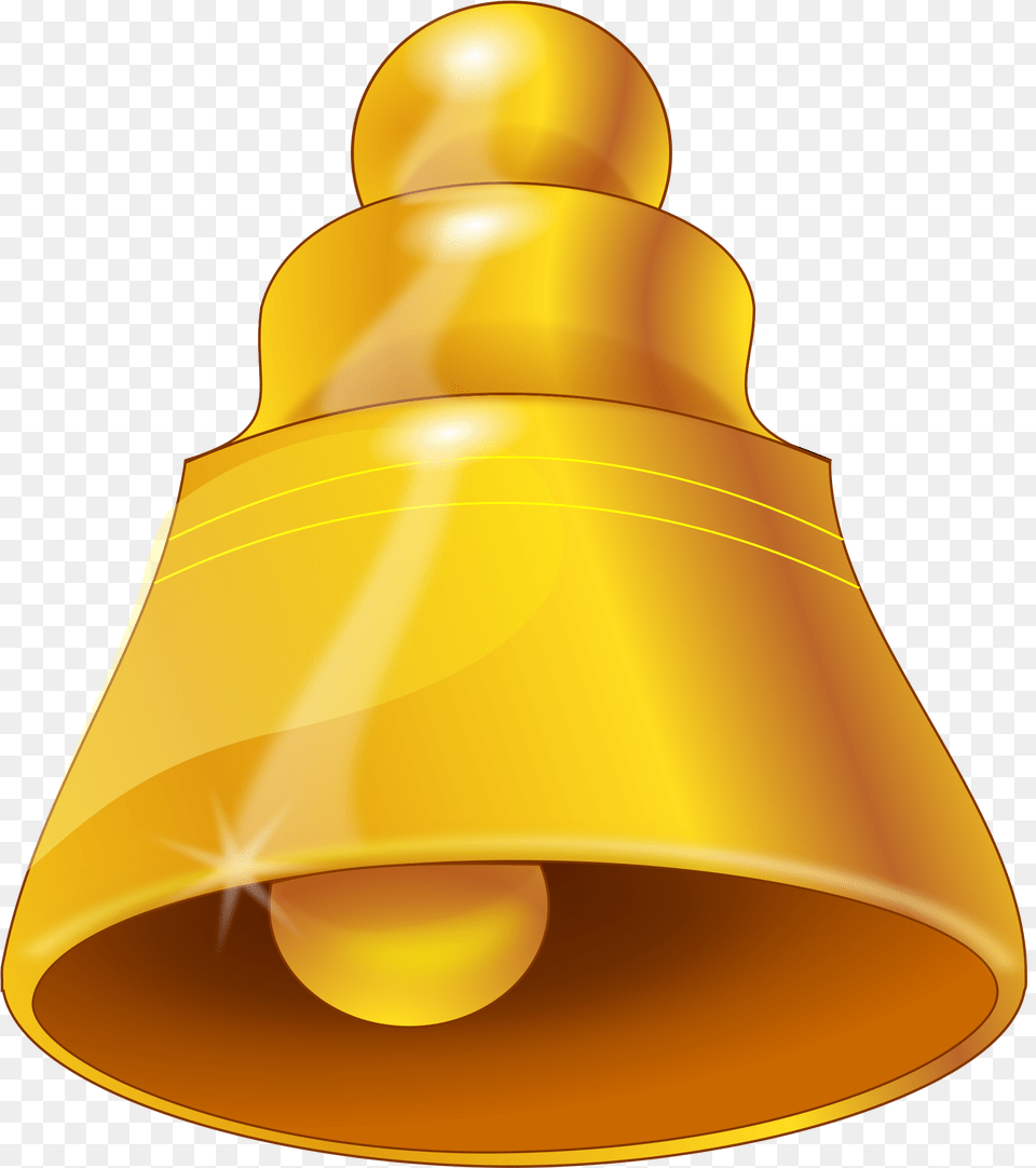 Gold Belliconpngclipartimagedownloadhere Bell Gif, Clothing, Hardhat, Helmet Png Image
