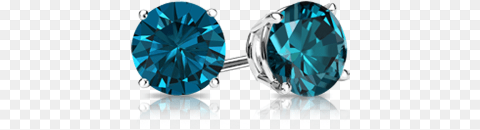 Gold Blue Diamond Stud Earrings 12cttw Natural Ruby Earrings Studs, Accessories, Gemstone, Jewelry, Earring Png