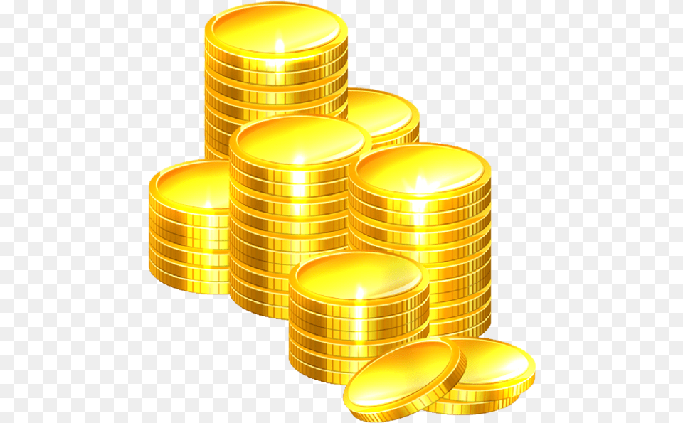 Gold Bokeh Gold Coin, Treasure, Tape Free Transparent Png