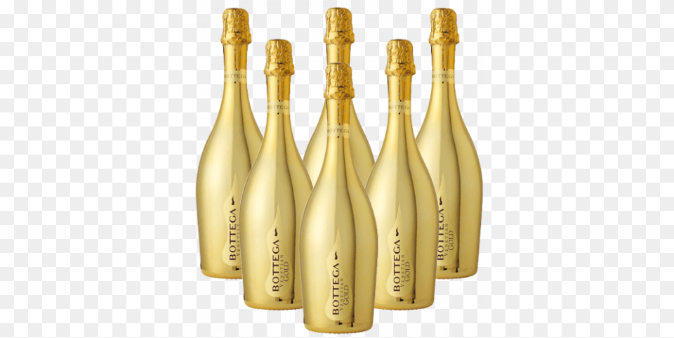 Gold Bottle Clipart Gold Champagne Bottles, Alcohol, Beverage, Liquor, Wine Free Transparent Png