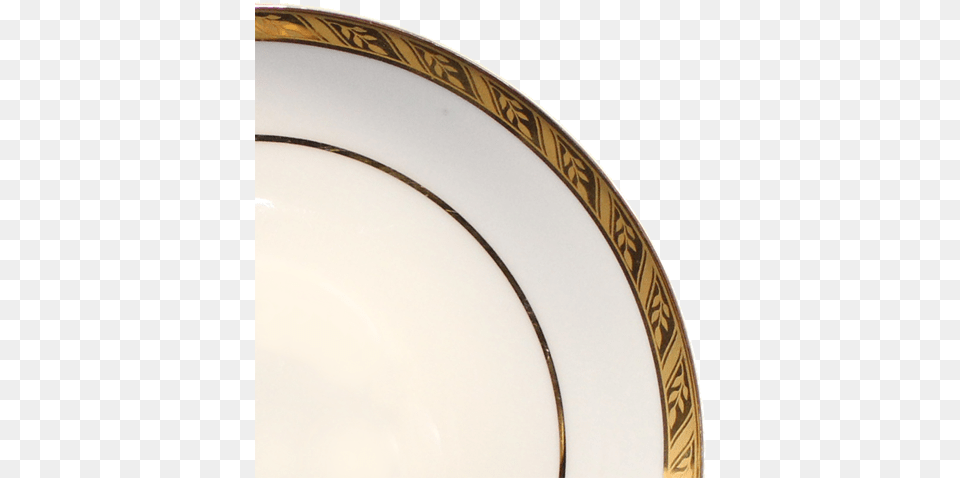 Gold Braid Circle, Art, Saucer, Pottery, Porcelain Png Image