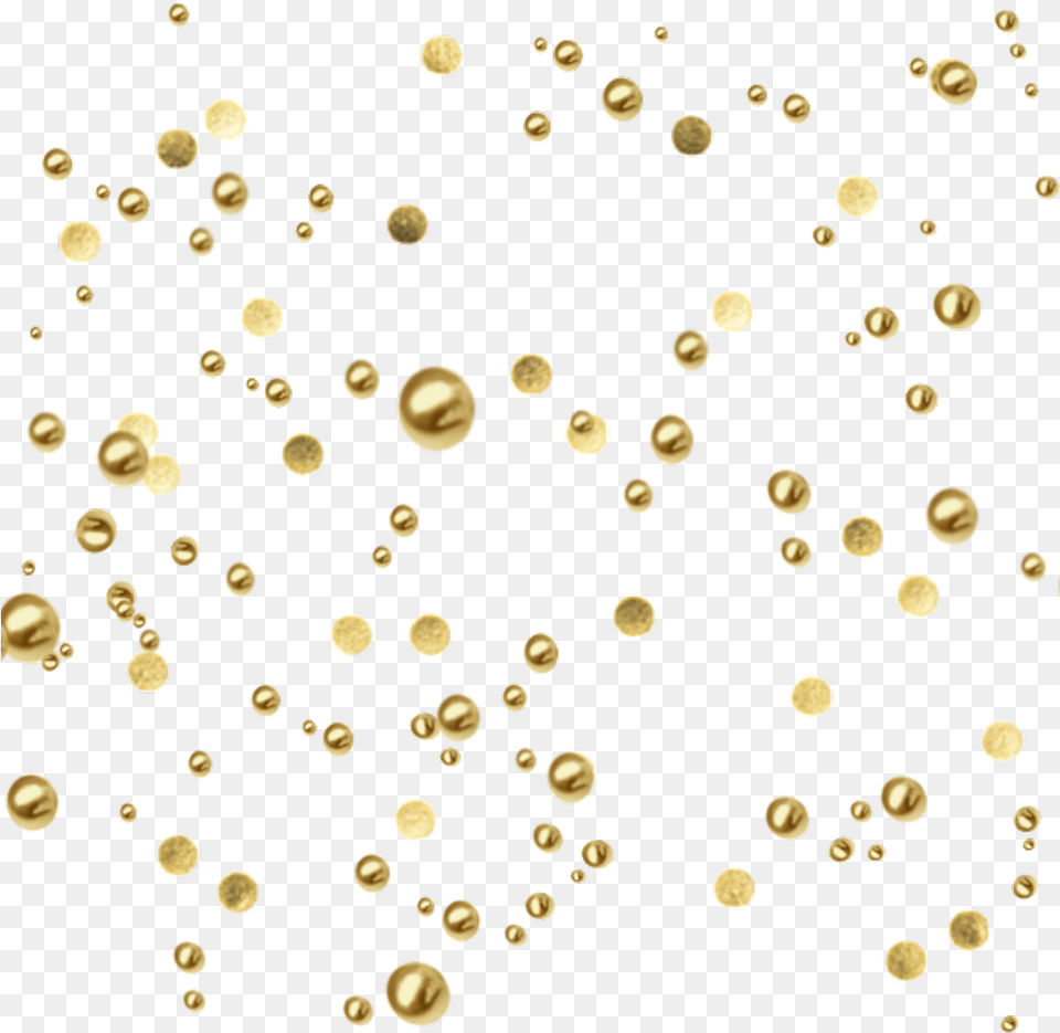 Gold Bubbles, Plant, Confetti, Paper Free Png Download