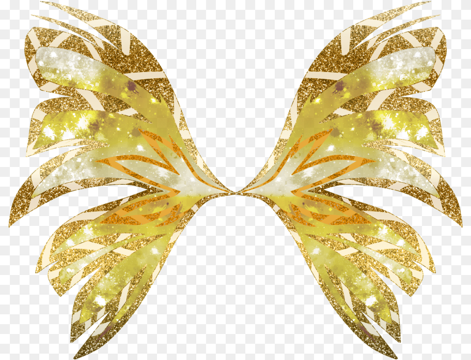 Gold Butterfly Wings, Accessories, Jewelry, Brooch, Animal Png Image