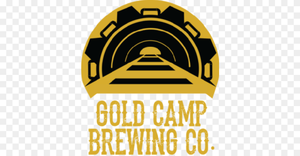 Gold Camp Brewing Co Paint Nite, Logo, Arch, Architecture, Bulldozer Free Png Download