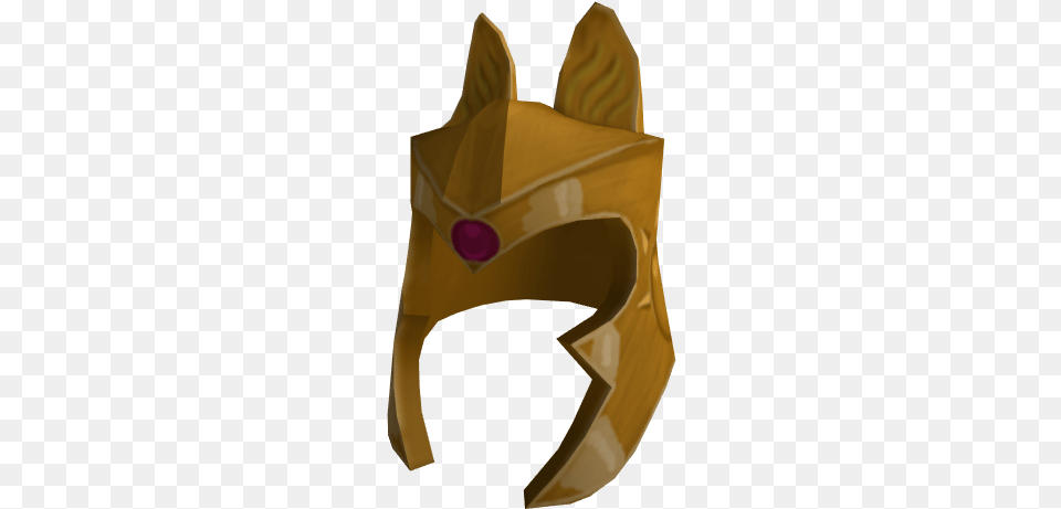 Gold Cat Warrior Helmet Mask Png
