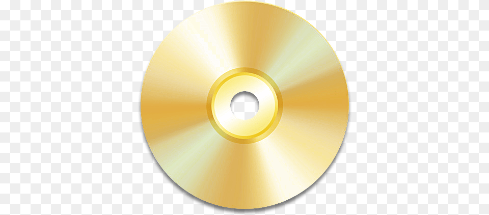 Gold Cd Circle, Disk, Dvd Png Image