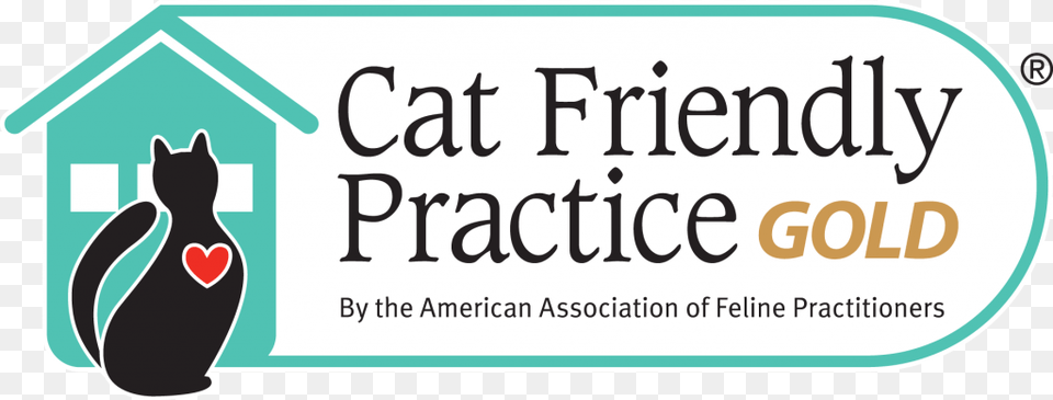 Gold Certified Cat Friendly Practice, Sticker Free Png Download