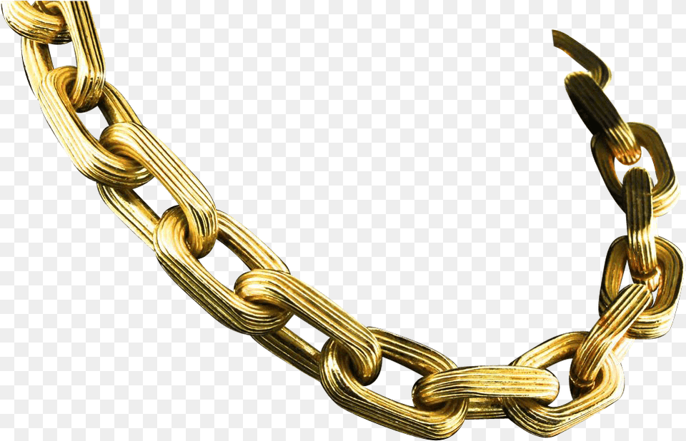 Gold Chain Clip Arts Cable Link Gold Chain, Accessories, Jewelry, Necklace, Bracelet Free Png