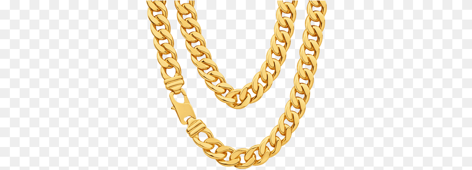 Gold Chain Diamonds Transparent Thug Life Chain, Accessories, Jewelry, Necklace Free Png Download