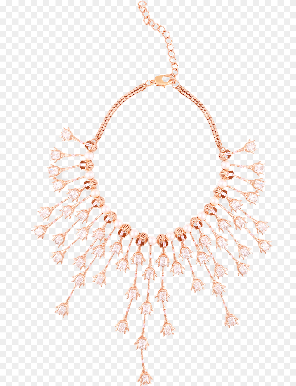 Gold Chain Dollar Sign Cluster Rose Necklace Necklace, Accessories, Earring, Jewelry Free Transparent Png