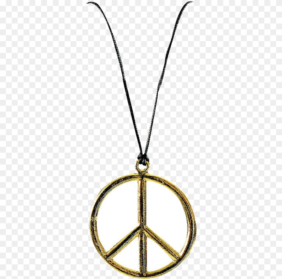 Gold Chain Dollar Sign Peace Symbol Tattoo Small, Accessories, Jewelry, Necklace, Pendant Png Image