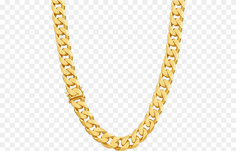 Gold Chain Men Man Chain, Accessories, Jewelry, Necklace Free Png Download