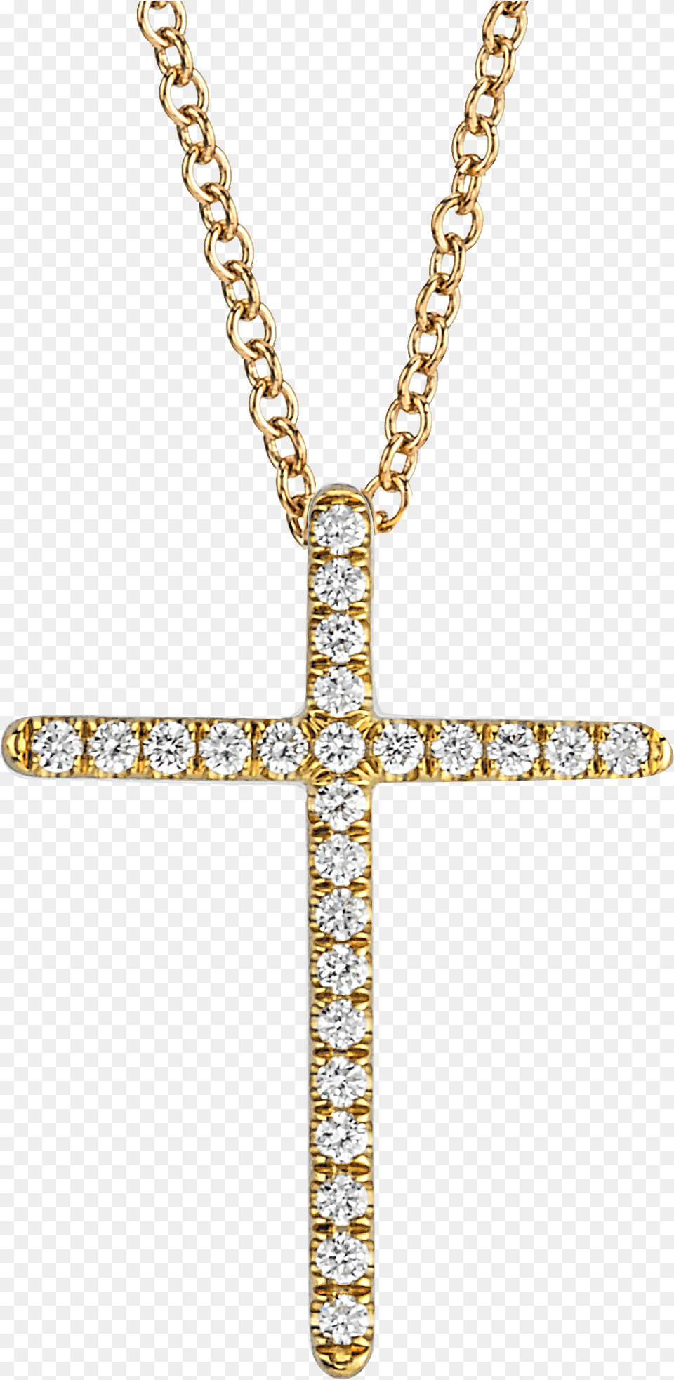 Gold Chain No Background, Accessories, Cross, Symbol, Jewelry Free Png Download