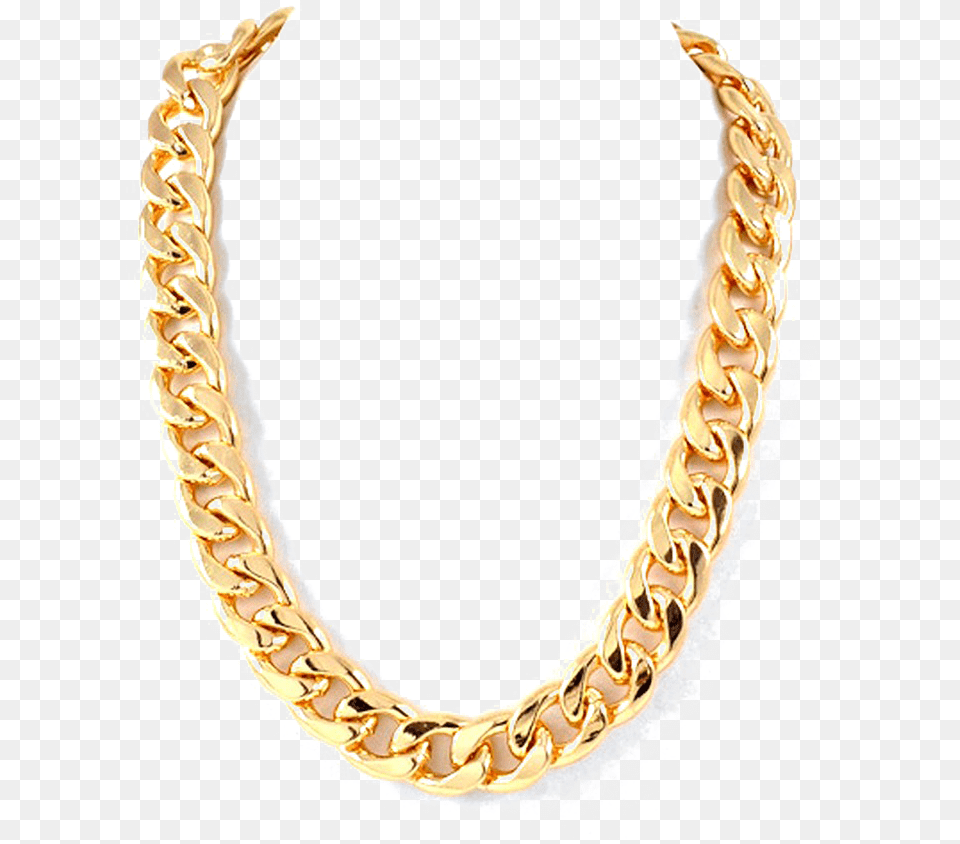 Gold Chain Thug Life Chain, Accessories, Jewelry, Necklace, Diamond Free Transparent Png
