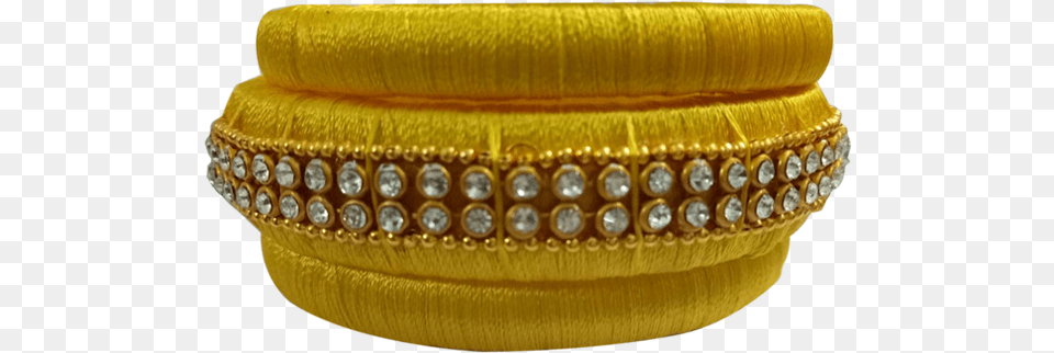 Gold Chain With Yellow Kada Bangle Set Bangle, Accessories, Jewelry, Ornament, Bangles Free Png
