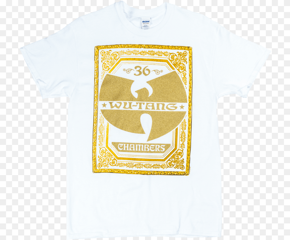 Gold Chambers T Shirt Gold Wu Tang T Shirt, Clothing, T-shirt Free Transparent Png