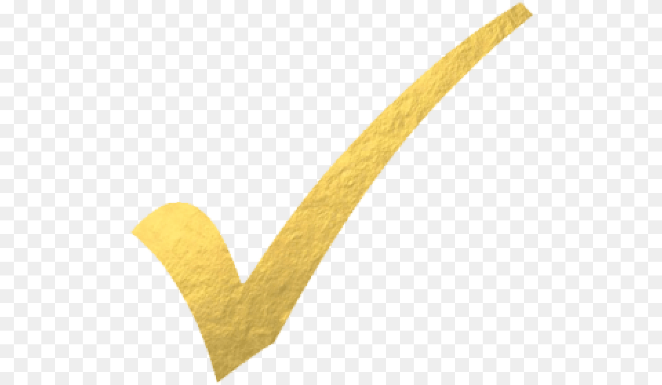 Gold Check Mark Free Png Download