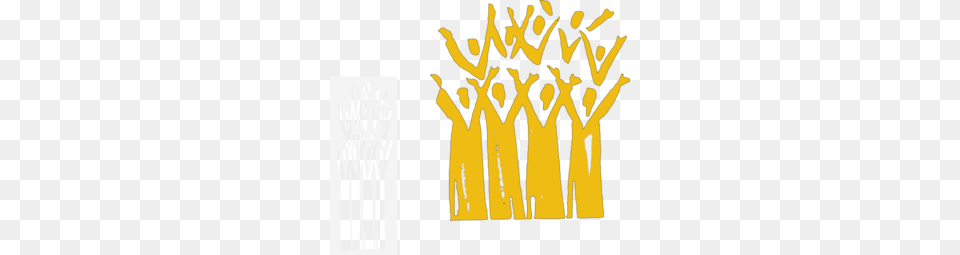 Gold Choir Clip Art, Text Free Png