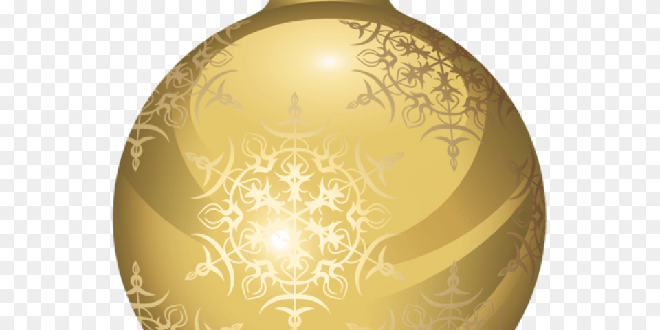 Gold Christmas Balls, Lighting, Sphere Free Png Download
