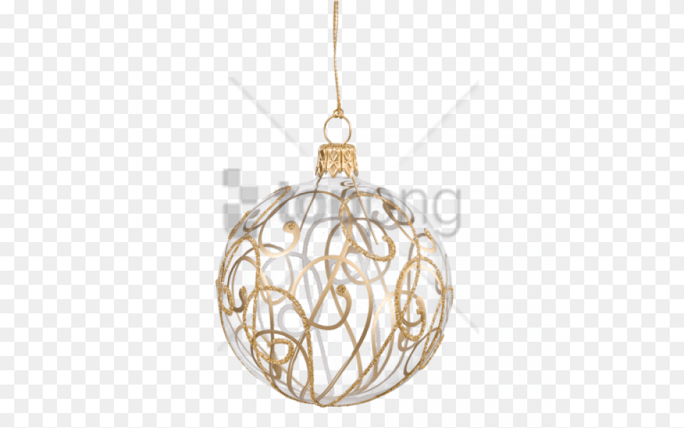 Gold Christmas Balls Transparent Images U2013 Christmas Ornament, Accessories, Chandelier, Lamp, Pendant Free Png