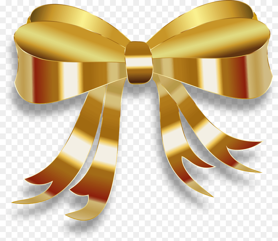 Gold Christmas Bow Clipart, Accessories, Formal Wear, Tie, Smoke Pipe Png