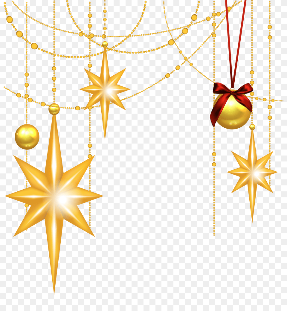 Gold Christmas Clip Art Fun For Christmas Halloween, Lighting, Star Symbol, Symbol Png Image