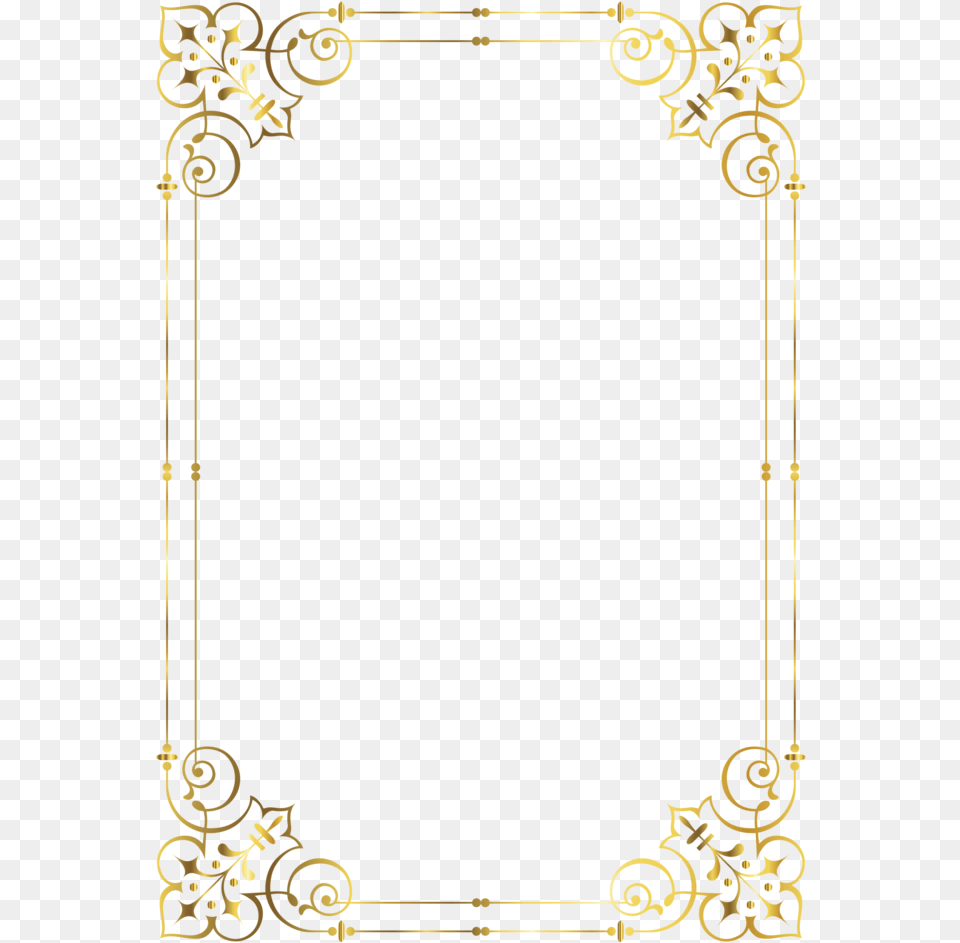 Gold Christmas Frame Free Png Download