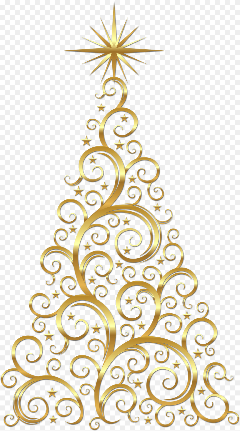 Gold Christmas Tree Clipart, Christmas Decorations, Festival, Christmas Tree, Architecture Free Transparent Png