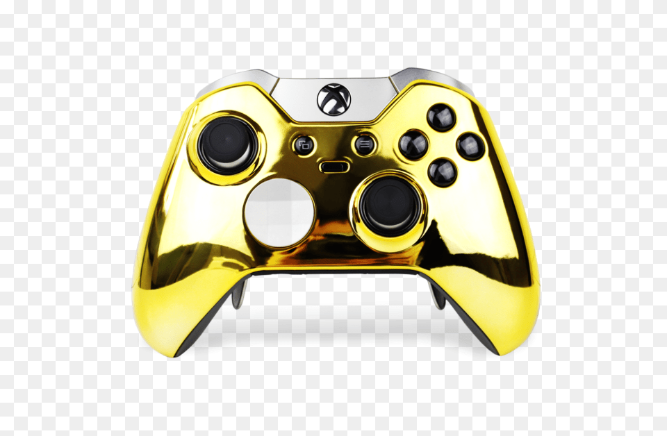 Gold Chrome Elite Xbox One Controller Modz Custom Modded Controller, Electronics, Joystick Png Image