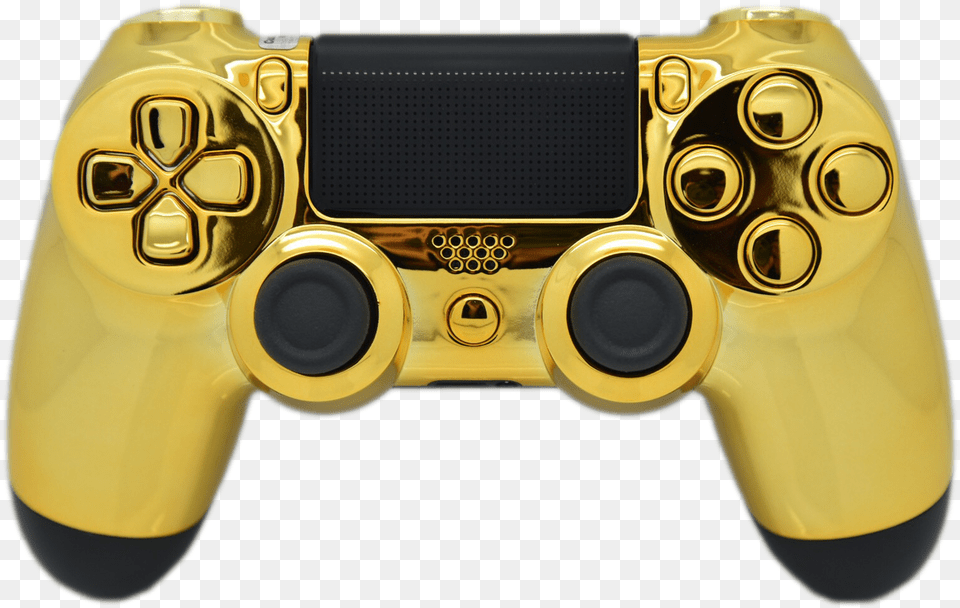 Gold Chrome Ps4 Controller, Electronics, Joystick Png